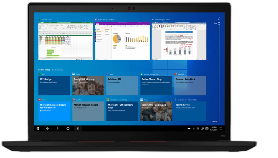 Lenovo ThinkPad X13 G2 i3-1115G4 3.0-4.1  Ghz 13.3'' WUXGA 512GB SSD 8GB RAM